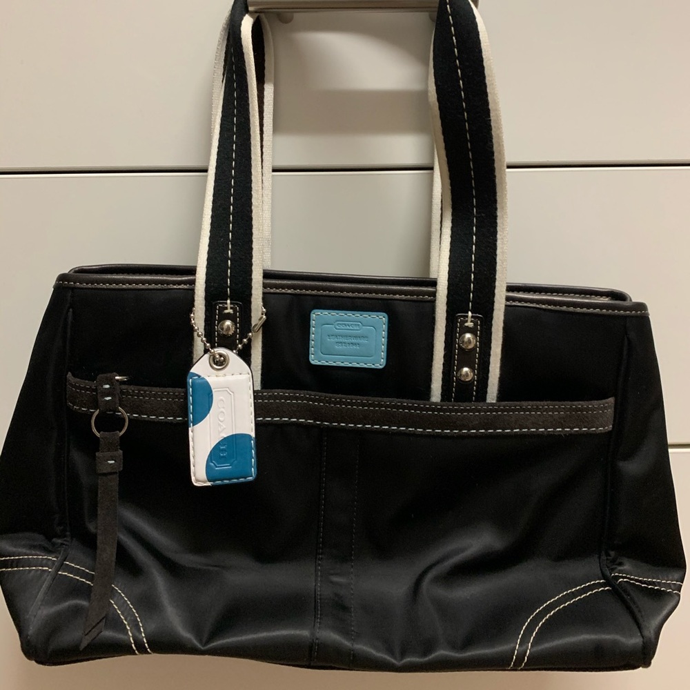 Coach zippered bag